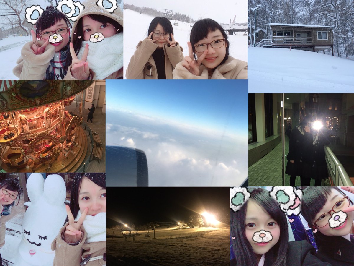 nnw5g's tweet photo. 修学旅行楽しかった😊
スノボ怖かったけど、みんな優しく教えてくれたし楽しくできてよかった！
ばあ、4日間ありがとね☺️ https://t.co/0awMyyQn8Q