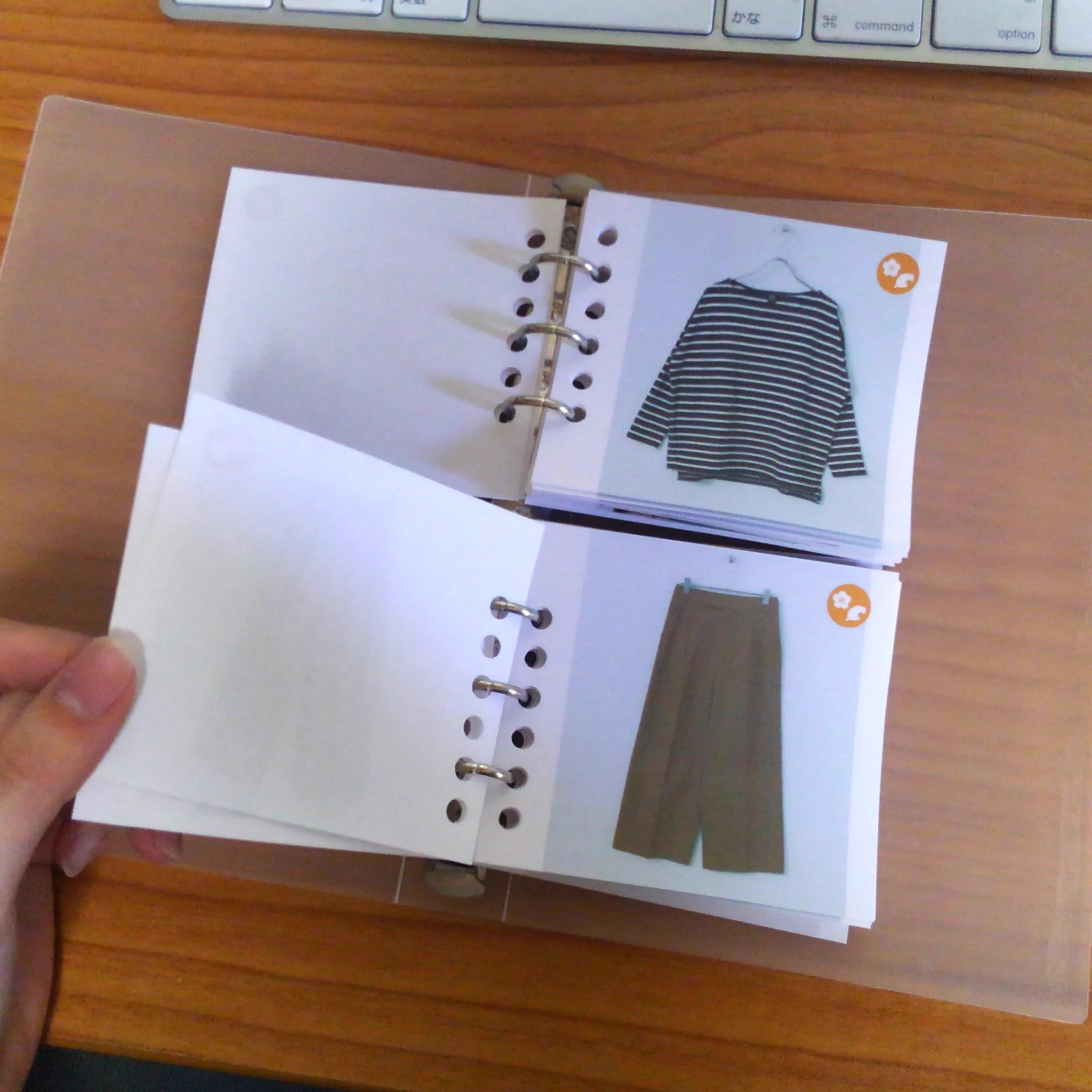 洋服持ちさん必見！とっても簡単にコーディネートまでできちゃうファイリングがこちら！