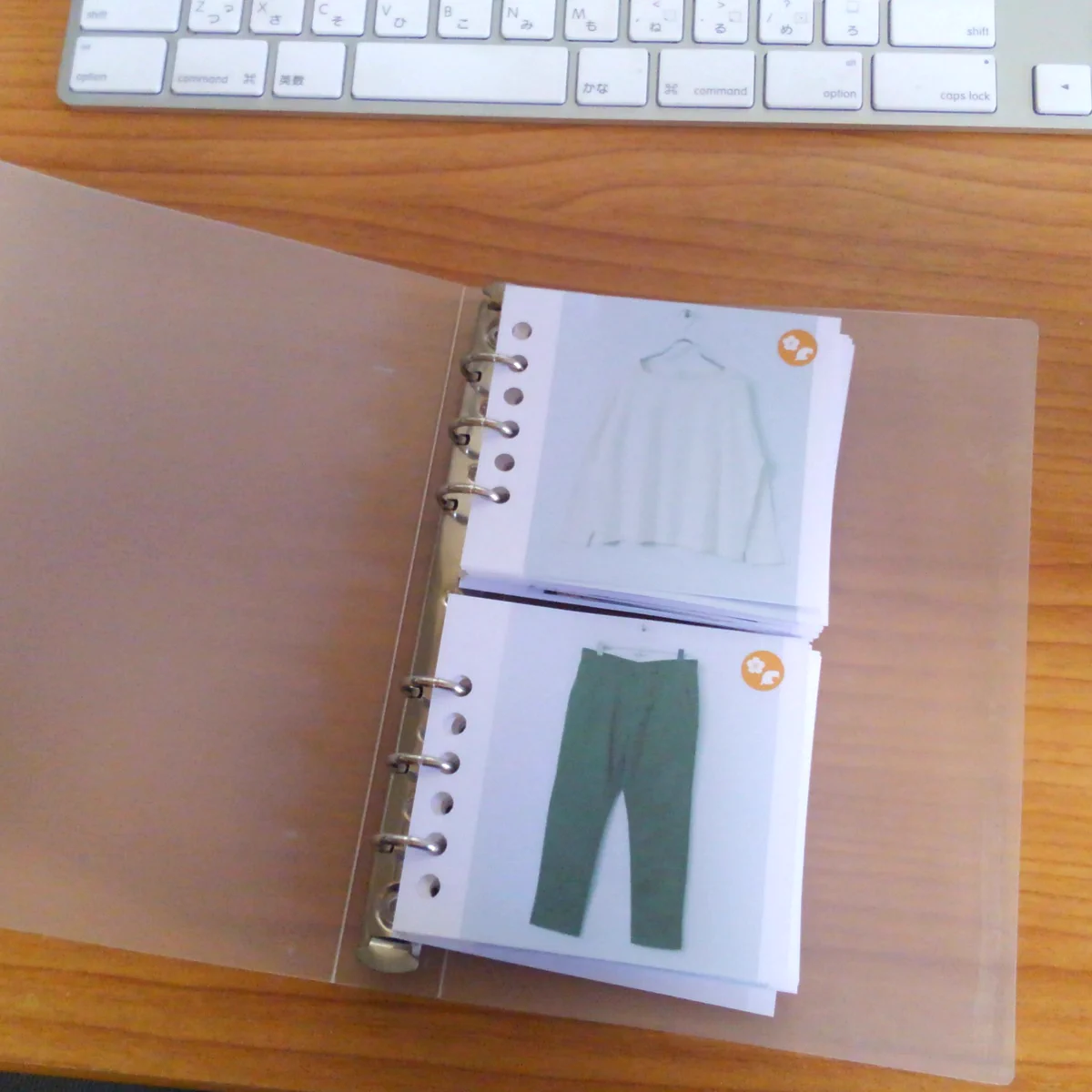 洋服持ちさん必見！とっても簡単にコーディネートまでできちゃうファイリングがこちら！