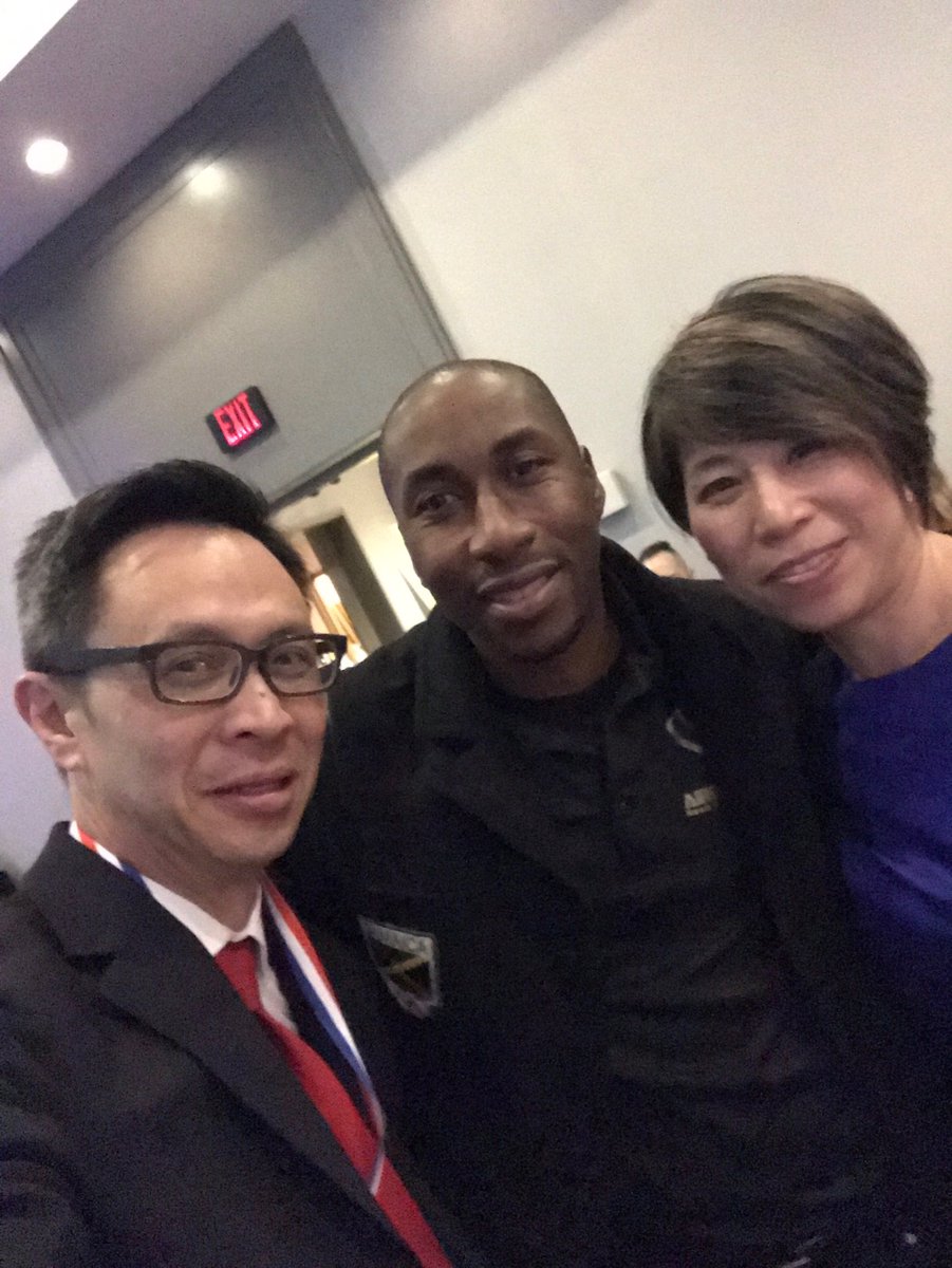 With Speed Doctor <a href="/SpeedDoctor96/">Robert Esmie - OLY</a> at Kidsport Richmond Fundraising Dinner tonight.