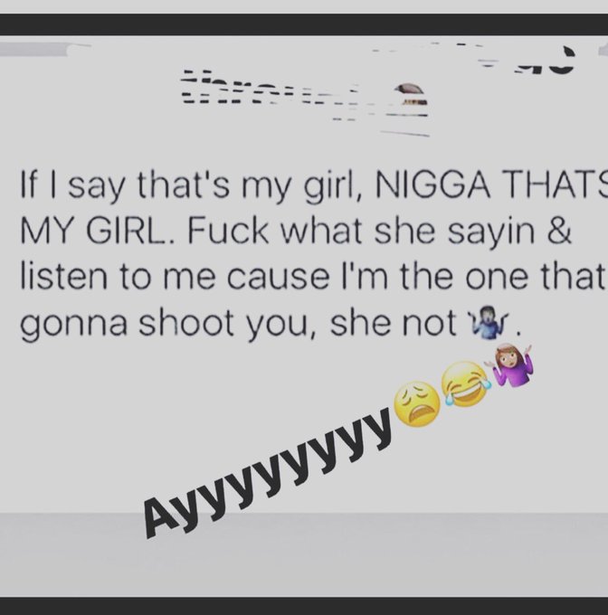 Facts ‼️  I&rsquo;m with the shyt check my background😂 https://t.co/utDiSLbtcB