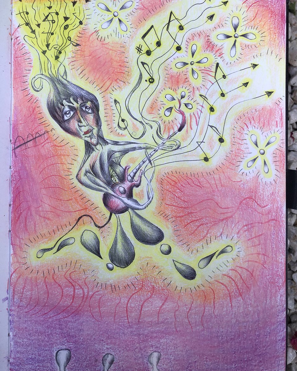 SubraDoyle's tweet photo. A drawing from my sketchbook. https://t.co/obiWtpZLmJ