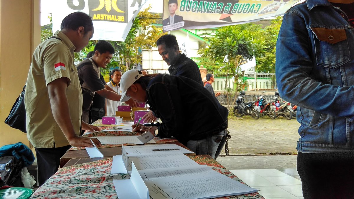 Perwakilan dari masing-masing DPC se kabupaten Wonosobo terus berdatangan #rakerda