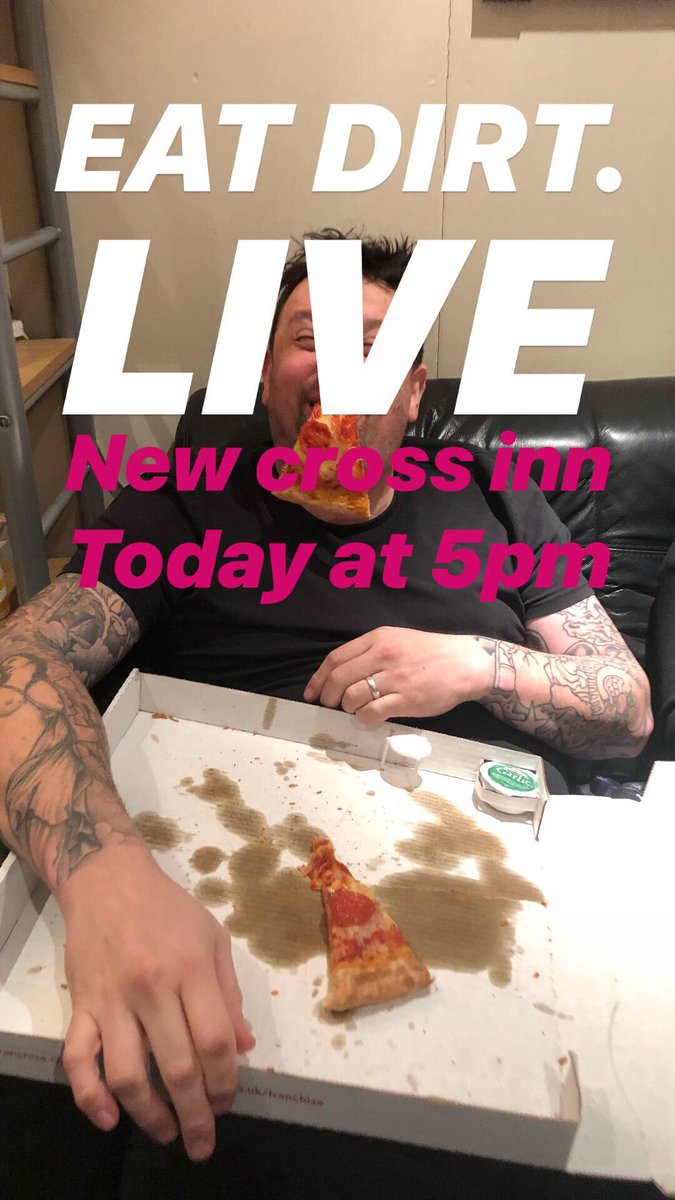 Go see @EATDIRTPUNK at the <a href="/NewCrossInn/">New Cross Inn</a> tonight!! It’s an amazing venue!