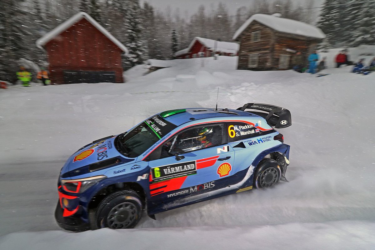 HaydenPaddon's tweet photo. SS10 Hagfors 1 - 23.40 km 13:07.6
A long way to go certainly struggling more with my driving on the first pass than the second pass
It's a fine line between under driving and over driving.
#PaddonsPack #PaddonsBack https://t.co/8U0LcFv5TF