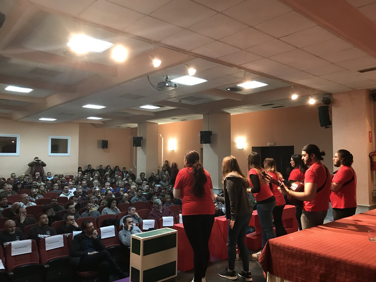 UnaiSordo's tweet photo. Para @CCOO convocar un paro laboral implicar organizarlo. Y en eso estamos en los centros de trabajo y en los territorios: astilleros, automóvil o en Jaén. Para que el #8deMarzo sea una gran movilización social. #VivasLibresUnidas https://t.co/Vo84Nb7k7Y