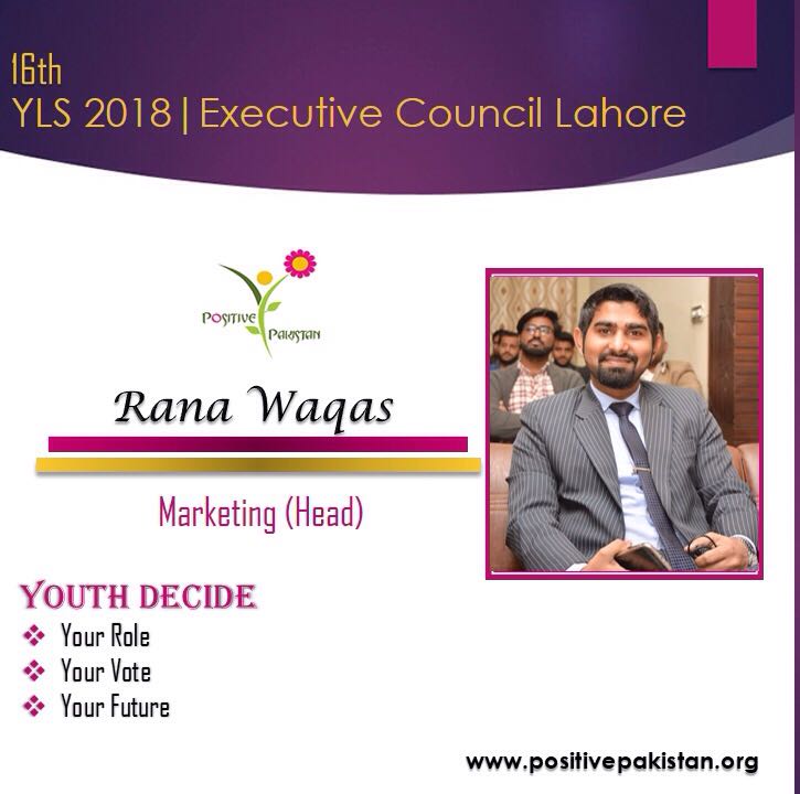 PPKLhrChp's tweet photo. Marketing head for #16thYLS from Lahore
#YLSbyPositivePakistan
#PositivePakistan https://t.co/Y3AzzKCkjX