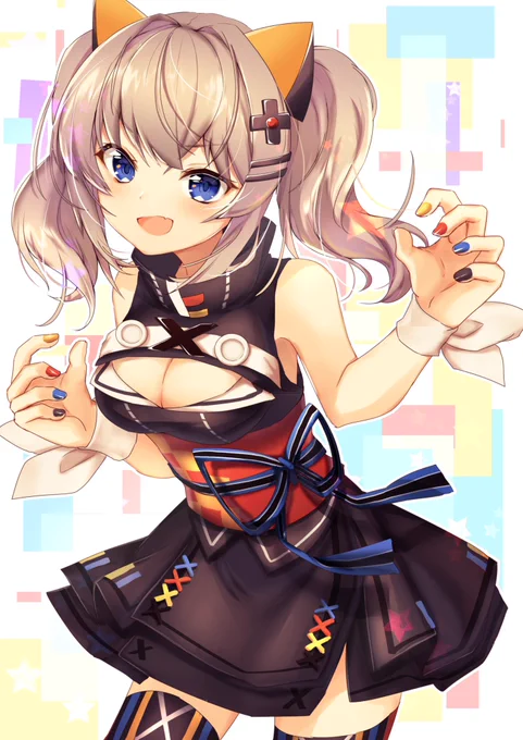 月ちゃん描きました??
 #輝夜月 