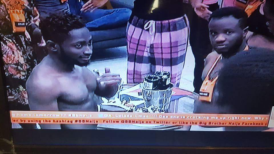 BBNaija2019____'s tweet photo. Happy birthday to my love Captain Miracle @Miracle860  and The Comedian @DeeoneComedian Dee-One. Much Love #BBNaija #TeamMiracle #TeamMina #teamdeeone #DoubleWahala https://t.co/IPd9TIP7m1