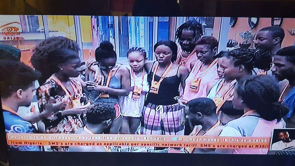 BBNaija2019____'s tweet photo. Happy birthday to my love Captain Miracle @Miracle860  and The Comedian @DeeoneComedian Dee-One. Much Love #BBNaija #TeamMiracle #TeamMina #teamdeeone #DoubleWahala https://t.co/IPd9TIP7m1