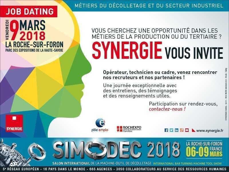 lamya47488788's tweet photo. Dans le cadre du #SIMODEC2018, Synergie organise une journée pour l’emploi le 9 Mars prochain, l’occasion pour les demandeurs d’emploi de venir rencontrer directement les interlocuteurs RH des entreprises de la Vallée de l’Arve, du bassin Chablaisien,Annécien,l’Ain et de Chambéry https://t.co/5XNVNFVyrM