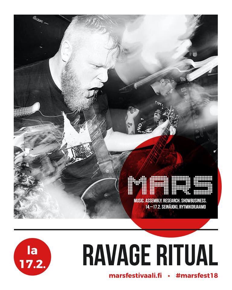 bar15sjk's tweet photo. Tänään @ravageritualsjk klo 23:30, liput 5€ (MARS-passilla ilmainen sisäänpääsy) #bar15 #seinäjoki #keikat #livemusiikki #wartti #warttibaari #ravageritual #ravageritualsjk #northernholyterror #marsfest18 #liveonmars #liveonmars18 https://t.co/xCCYLEc1BX