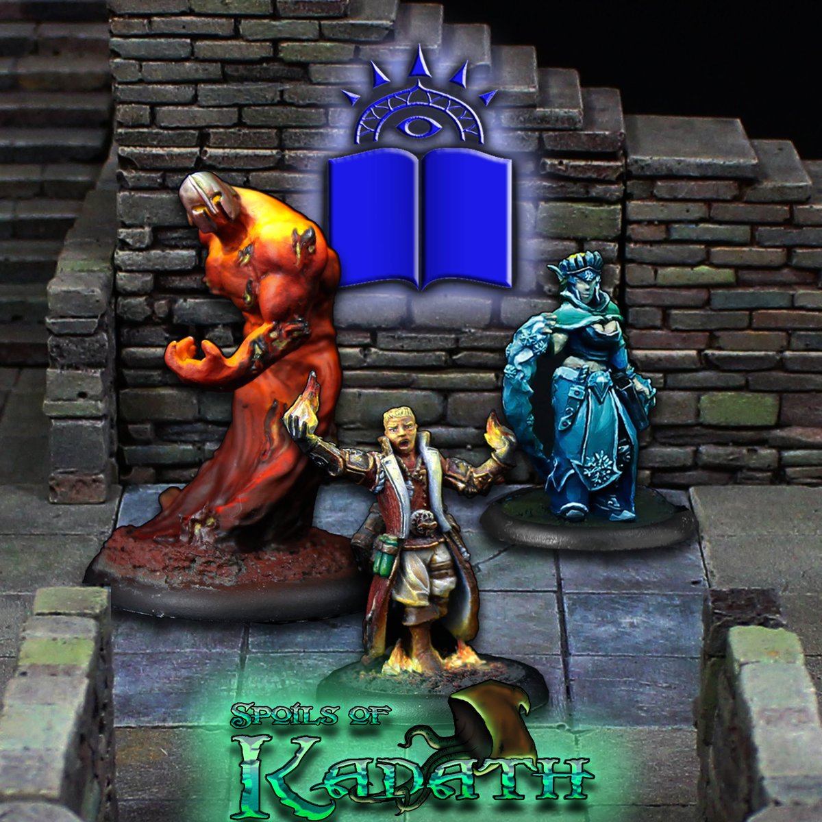 GhullARTS's tweet photo. #grimforge #news #spoilsofkadath #kickstarter #dungeonext #fantasy #tabletop #miniature #Roleplaying #wargaming #minis #games #modulardungeon #screenshotsaturday #terrain https://t.co/csnO4FNrxW