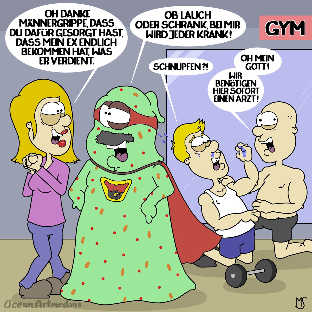 Ocean Artmedias Twitterren Jeder Hat Doch Seinen Personlichen Helden Mannergrippe Funny Cartoon Comic Sketch Satire Humor Digitalart Lustig Gallery Oceanartmedias T Co Qzyybuugkx