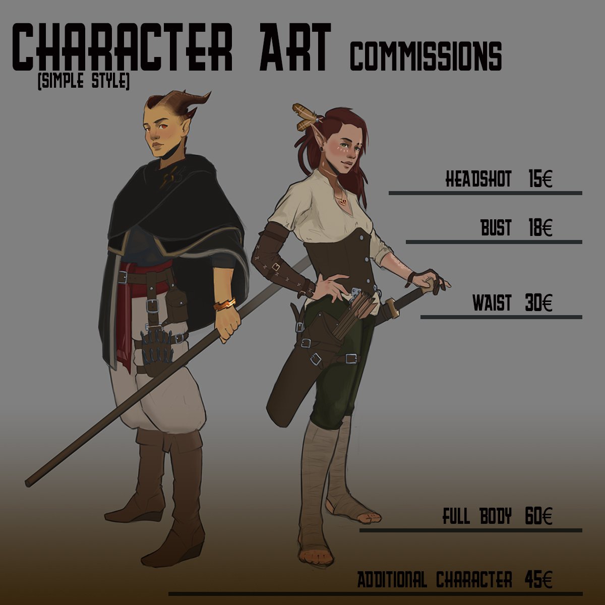 Elektroschnitzl's tweet image. It feels like yesteryear! Let’s open up some spots for a variety of commissions (long term this time) and help a poor artist (it me) stabilise their life. RTs and alike are very appreciated, plus you earn a little special spot in my heart on top ♥