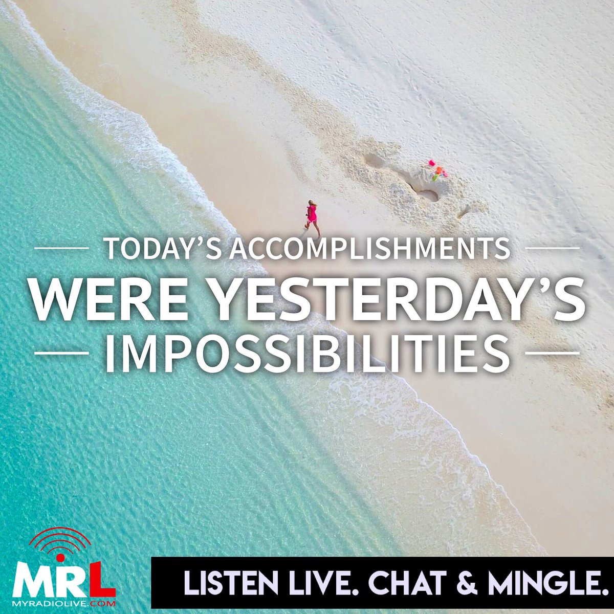 MyRadioLive's tweet photo. Today if anything is trying to hold you back, give no attention to it. Get your hopes up, get your faith up, look up, and get ready to rise up.
•
#MRL #MyRadioLive #WeAreMusic #SaturdayMorning https://t.co/wtLOIHycWb