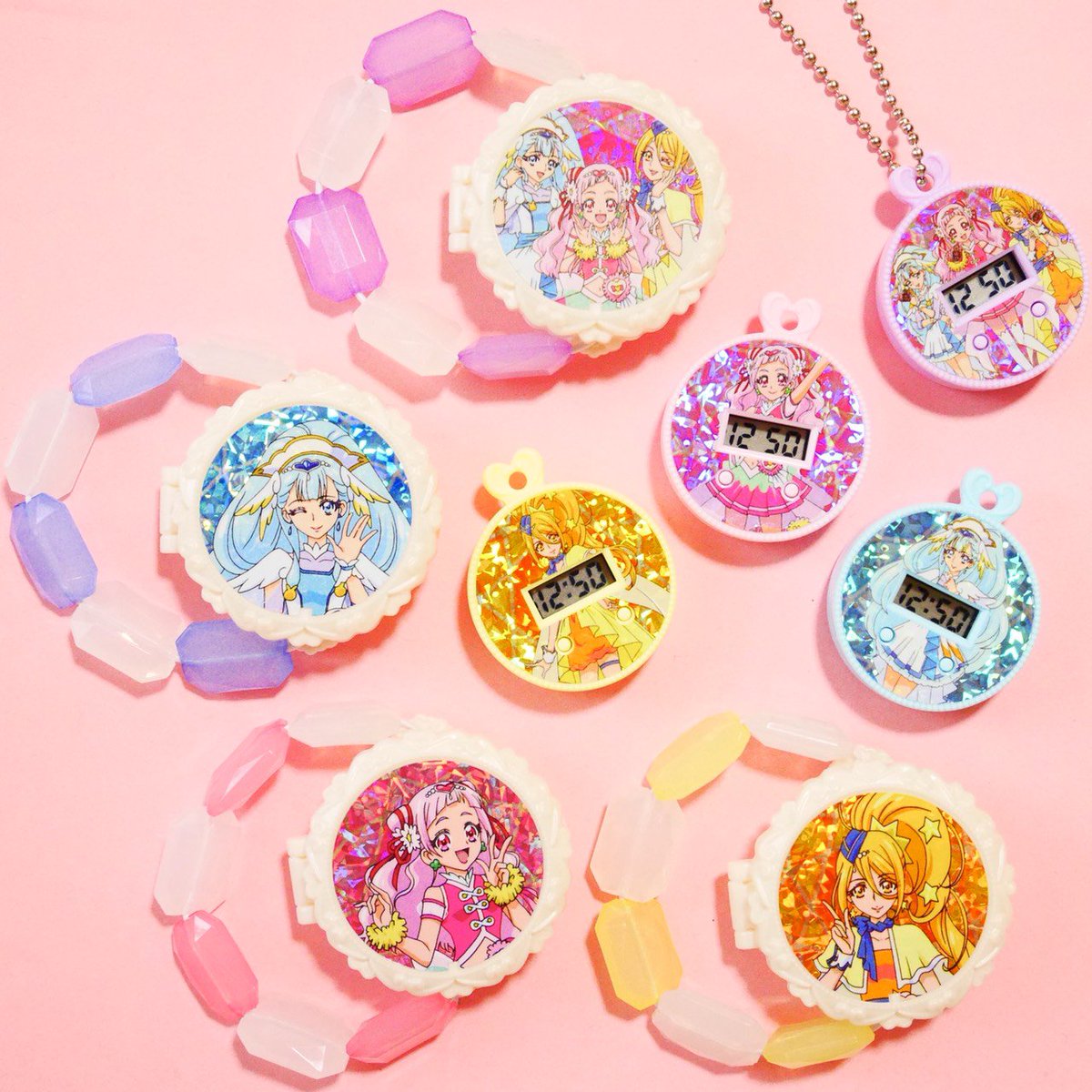 公式 バンダイ ガシャポン Pa Twitter Hugっと プリキュアブレスレット ウォッチ 全国のガシャポン自販機で発売中 プリキュアたちの時計とブレスレットケースをラインナップ 2つ組み合わせるとブレスレット型の時計に Precure ガシャポンのプリキュアhp 公式 バンダイ ガシャポン Pa Twitter Hugっと プリキュアブレスレット ウォッチ 全国のガシャポン自販機で発売中 プリキュアたちの時計とブレスレットケースをラインナップ 2つ組み合わせるとブレスレット型の時計に Precure ガシャポンのプリキュアhp
