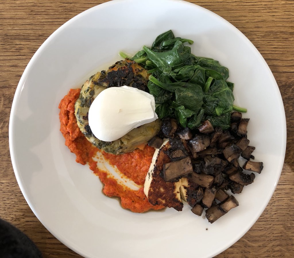 Just had a perfect combination of ingredients: delicious veggie brunch @lantanacafe Thank u guys, I can continue my day! #LondonFoodie