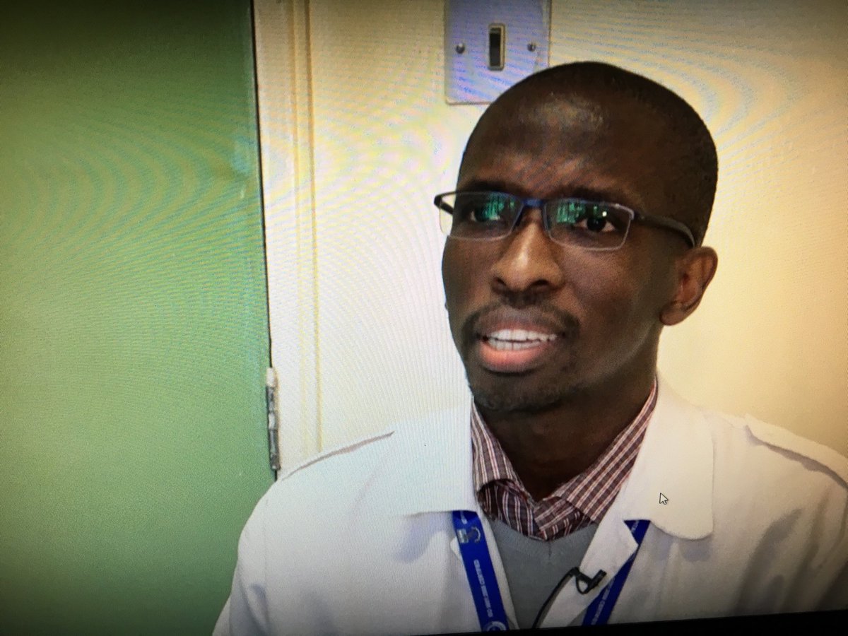 puritymuseonzuk's tweet photo. Accident and emergency surgeon who received Joseph on arrival at KNH . Get the whole story as surgeons who reattached cut off limb share their story on @EbruTv with me @purity_museo .22mins to go #healthview https://t.co/9ZvcjKPaiL