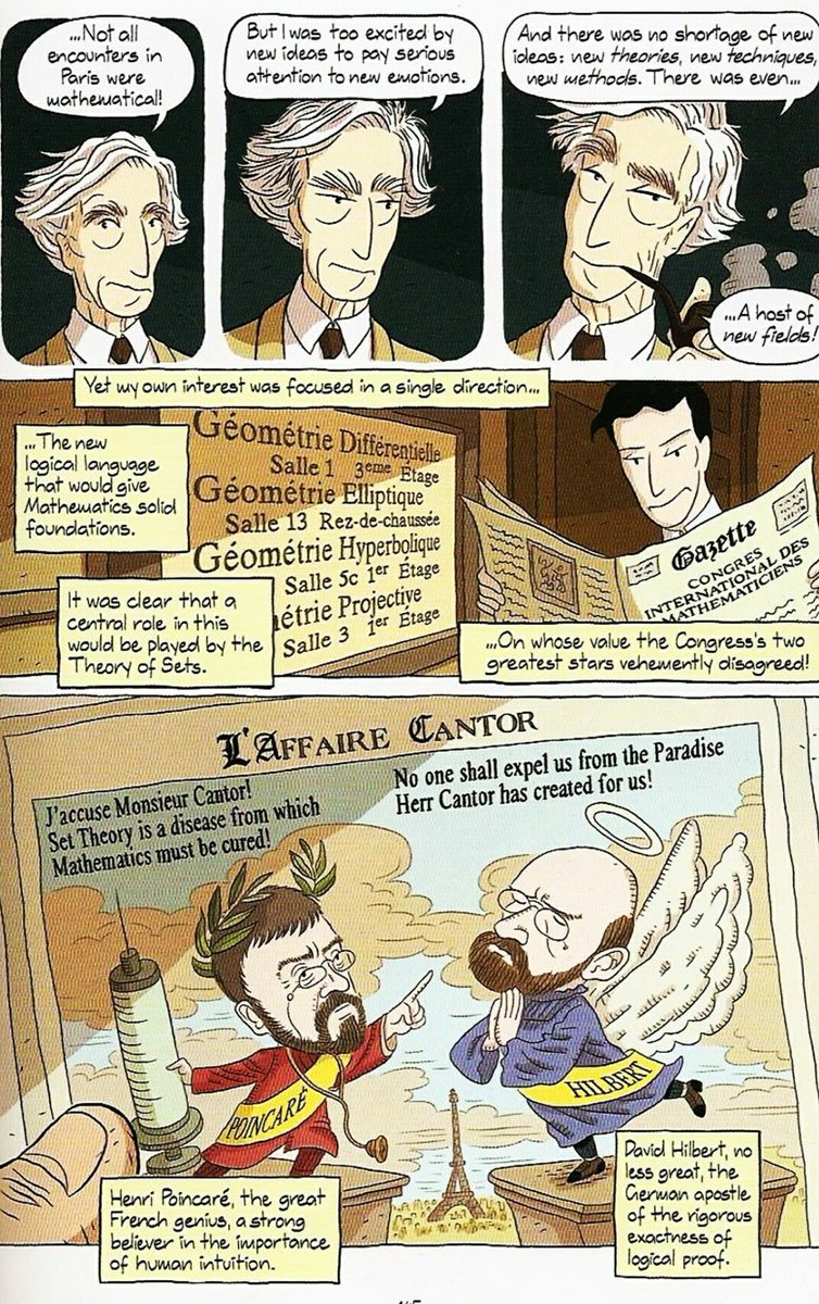 ninillo666's tweet image. #Logicomix
#BertrandRussell
#Poincare
#Hilbert