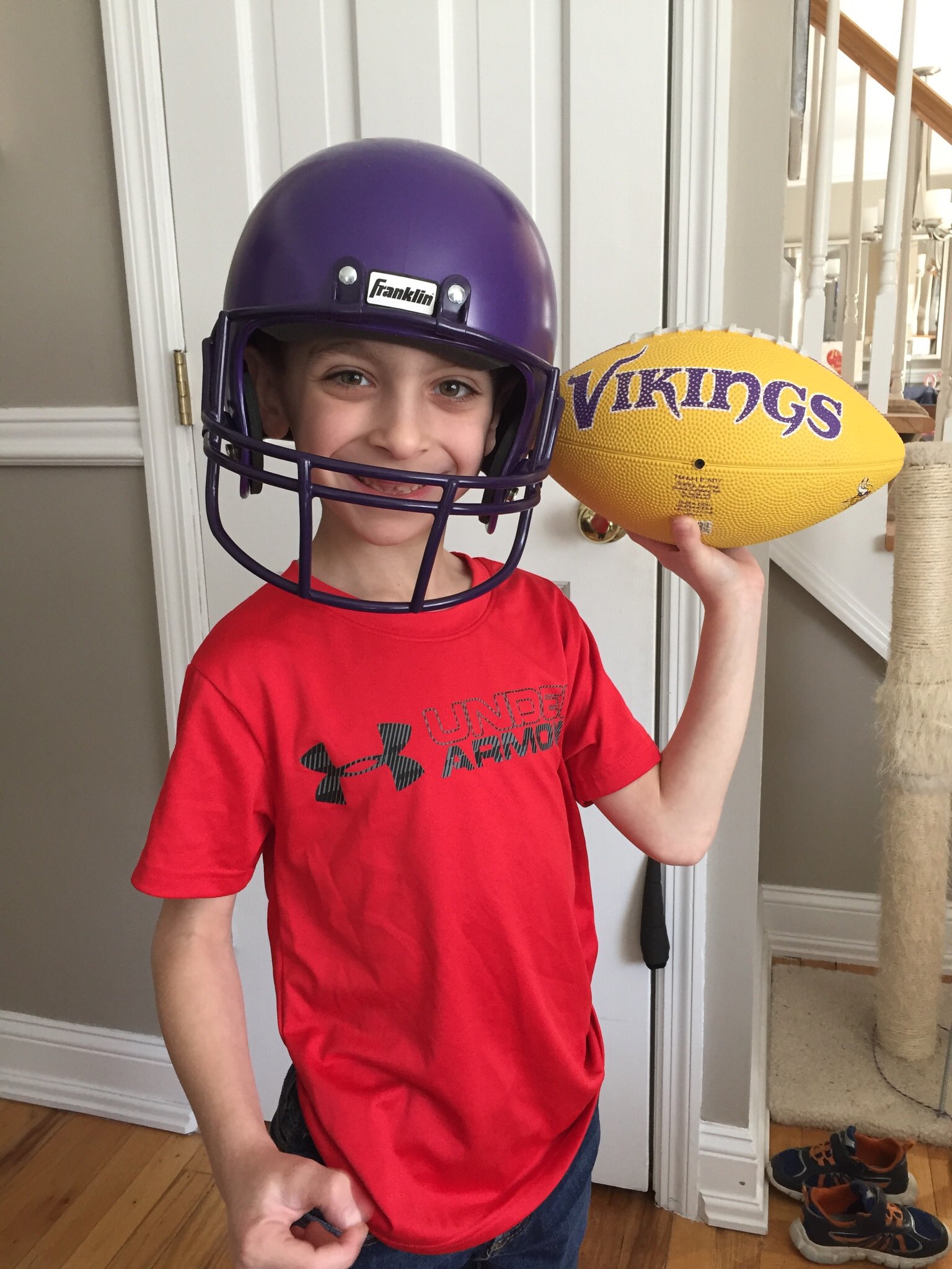  Happy Birthday Case Keenum. From your second grade fan in NJ. 