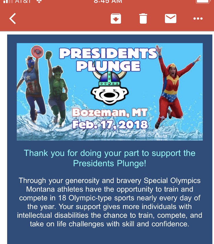 missteen_bigsky's tweet photo. So excited to be a part of the polar plunge today! https://t.co/rXxFVSEEj1