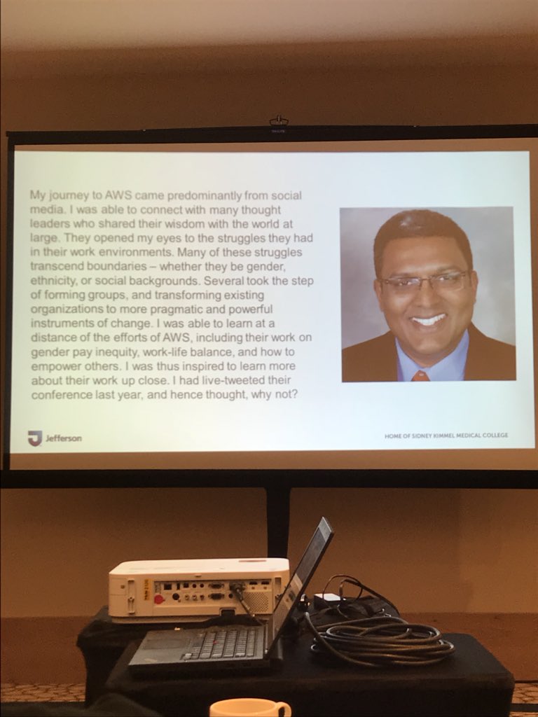 #HeforShe with @docaggarwal and shoutouts to @EmmaWatson @TomVargheseJr @womeninsurgery #wis2018