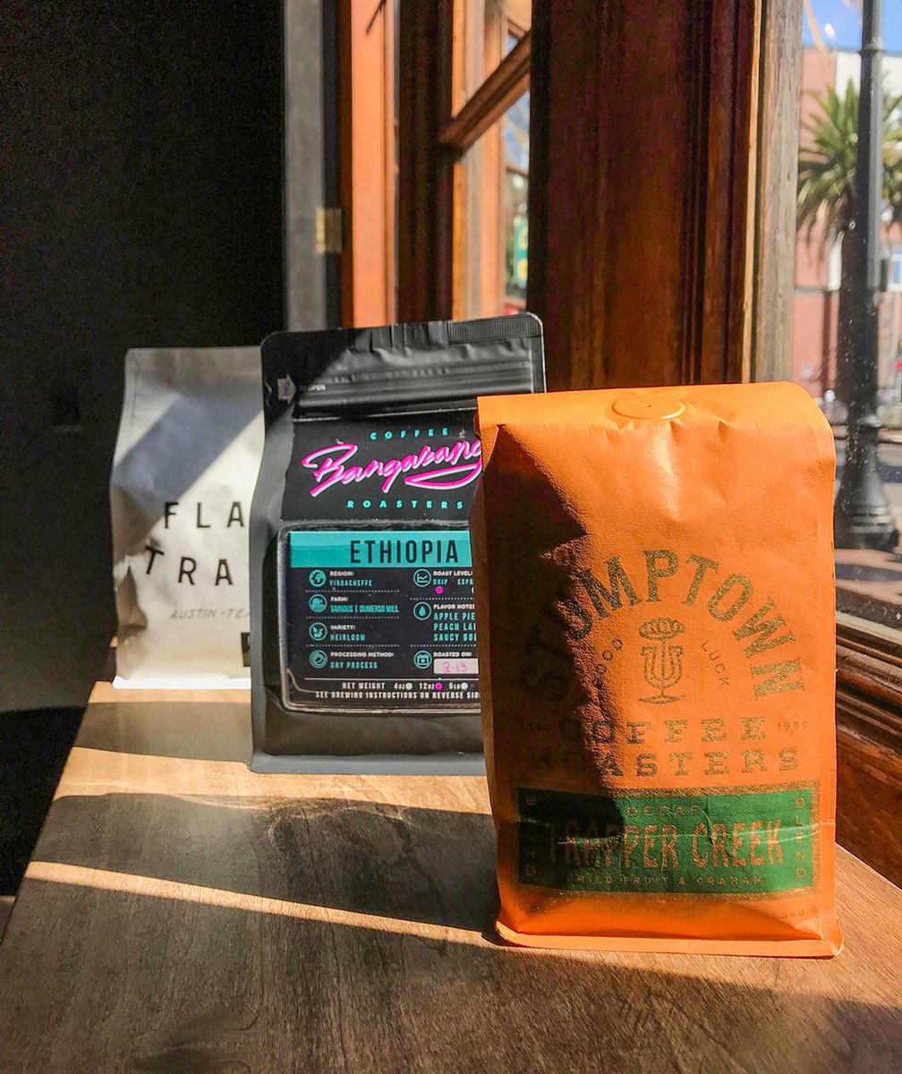 Ink_Bean's tweet photo. We love our roasters a 'latte'! Take a bag of the best beans in town home with you today. https://t.co/zBPXk97bIx