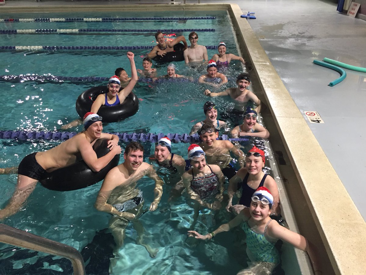 CDSWildcats's tweet photo. Wildcats swimmers seemed pretty loose at #LDOP [Last Day Of Practice] yesterday. Ready for #NCISAA State Championships on Monday. #HaveFunSwimFast #GAC #FindingTheirInnerTube #WildcatPride @carolinaday #MoveUp #HTDs [Huge Time Drops] https://t.co/O6hxzJ2RXI