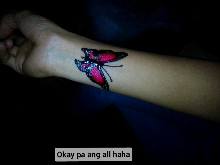 KapusoMoJessicaSoho on Twitter "Butterfly Henna Tattoo gone wrong? 😱 