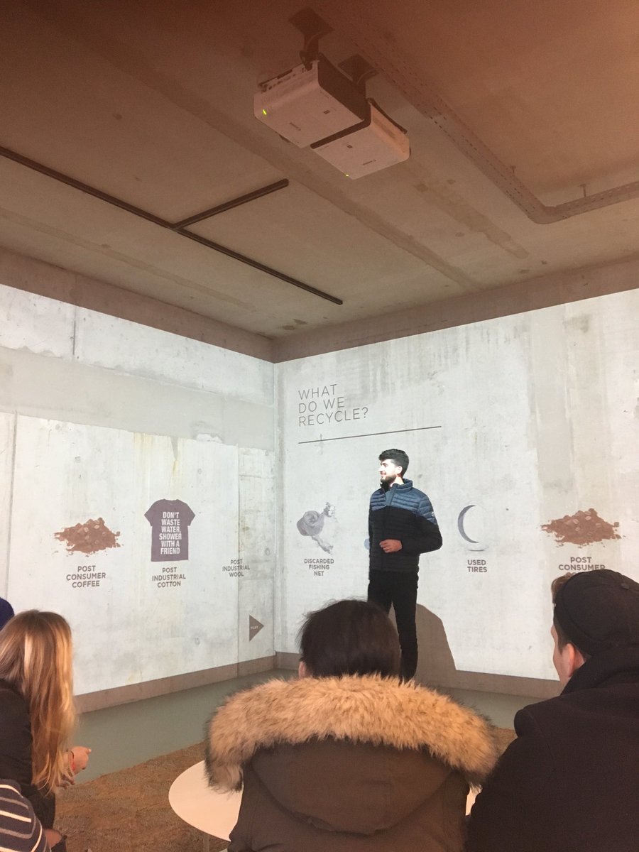 chiblogs's tweet photo. Where others see trash we see raw materials. Visiting Sustainable fashion store #ecoalf in Berlin. #encounterconference2018 https://t.co/rCVpQtHtpt