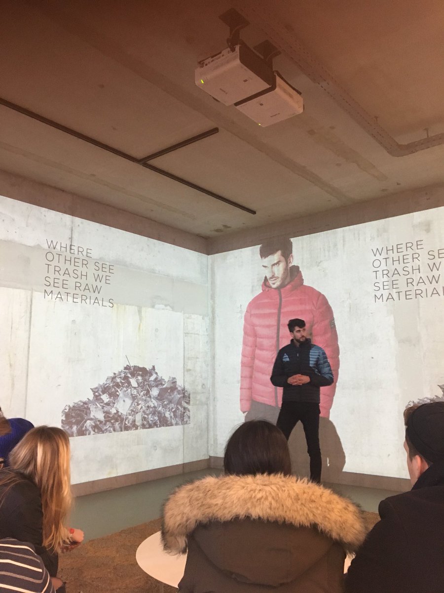 chiblogs's tweet photo. Where others see trash we see raw materials. Visiting Sustainable fashion store #ecoalf in Berlin. #encounterconference2018 https://t.co/rCVpQtHtpt