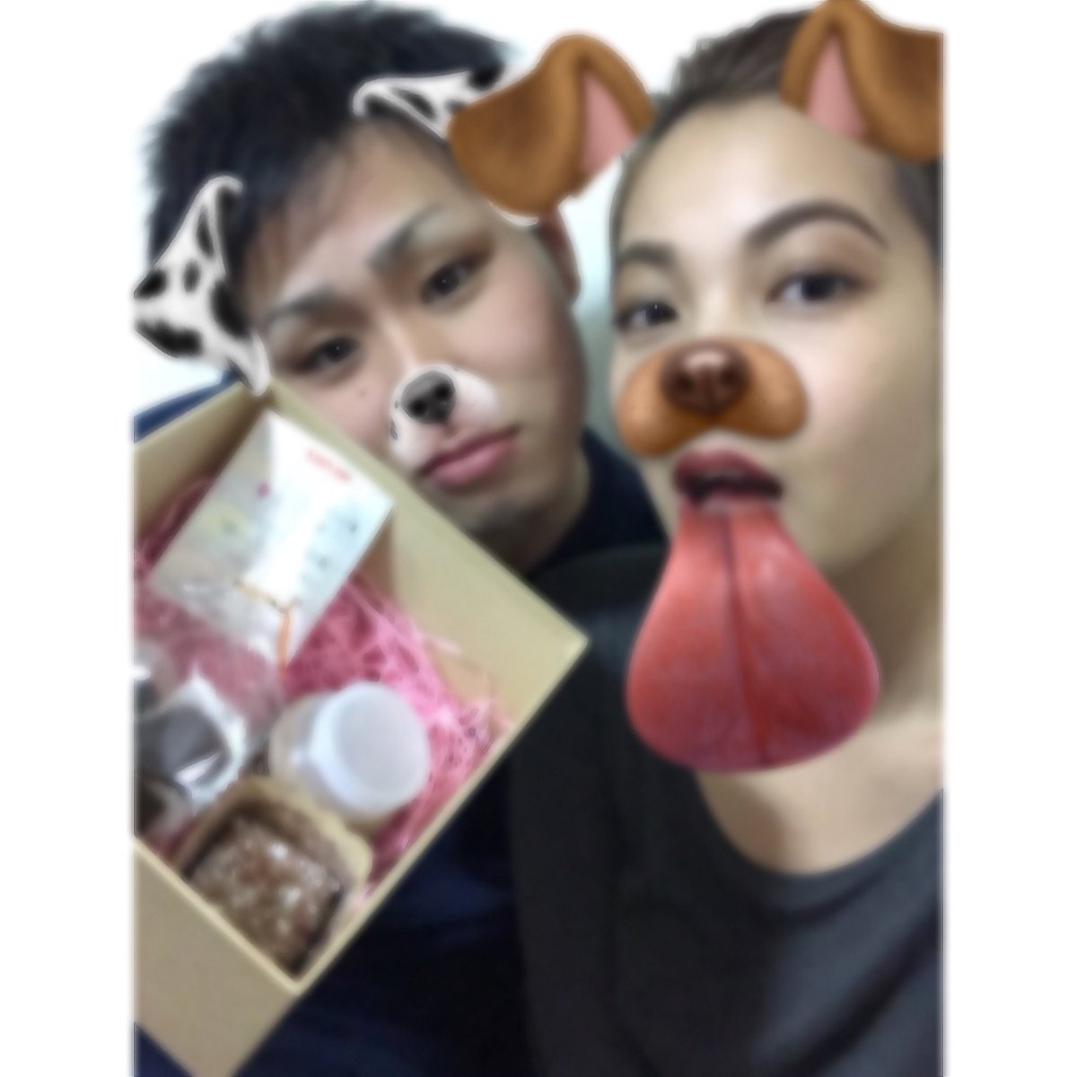 o____i_o____i's tweet photo. バレンタイン喜んでくれてよかった🤤❤️何も考えんで作ったら全部チョコ系になった😅やけチーズケーキも作ったけ今日食べさせる予定💭💭 https://t.co/BAe89gXV9x