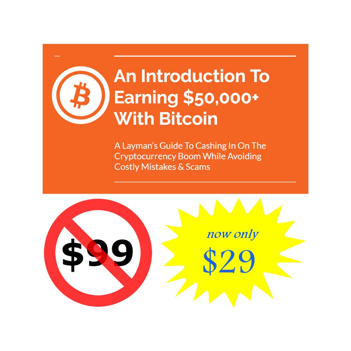 gv9871's tweet photo. Your guide to a passive #income through #Bitcoin

Use coupon BITCOIN for extra $5 off!

https://t.co/6YmIzu2Ixr https://t.co/Y5M88WAIdX