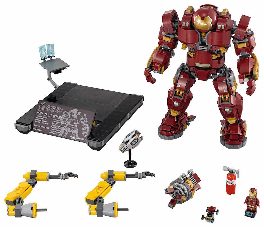 We're calling in VERONICA! The Hulkbuster: Ultron Edition comes smashing in on March 3rd! #LEGOMarvel #Hulkbuster #Marvel