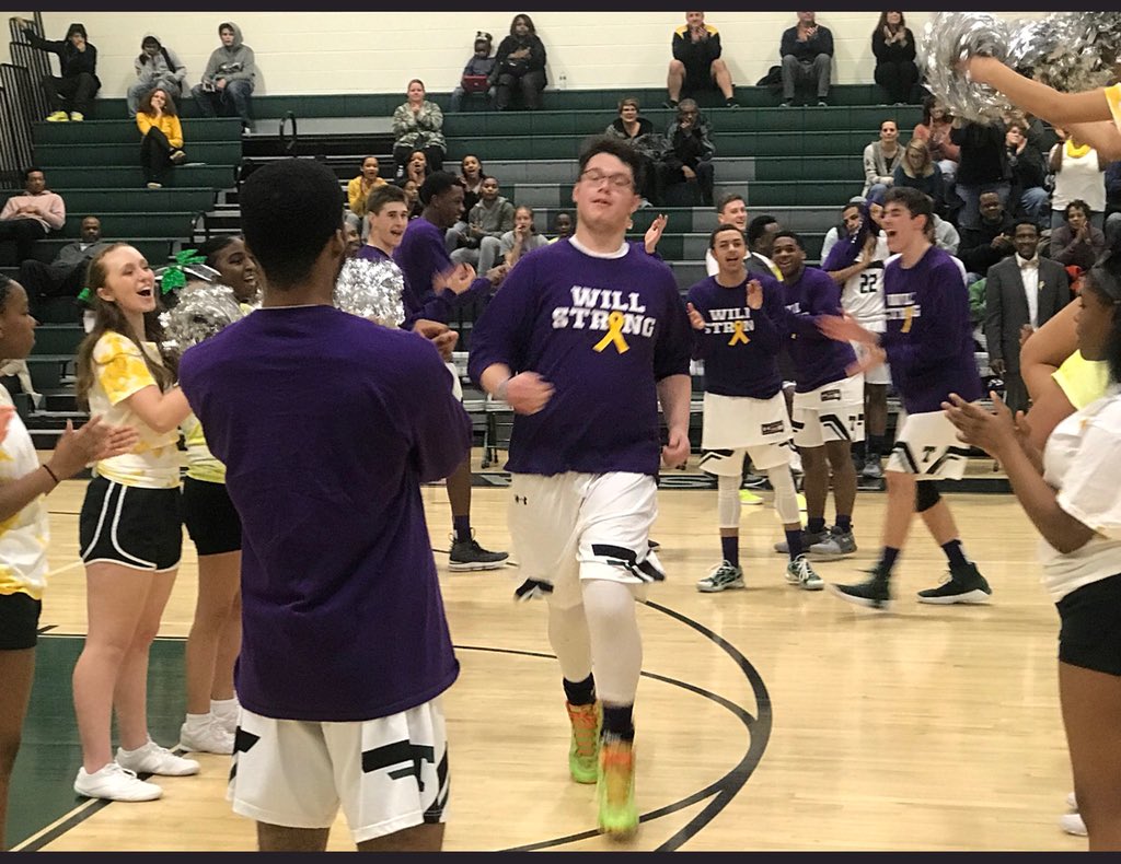 TitansBBBall01's tweet photo. What A Blessing! Thanks to all who support our Dribble For The Cure game last night ..We may have won the game But the biggest Winner was and still is @willenten #WillStrong #WeAreTuscarora #BeatCancer @THSTitans @thstitanpride  @ths_gbb @THSAPZim @FrederickSports @TheTitanPride https://t.co/HJNVlRZer7