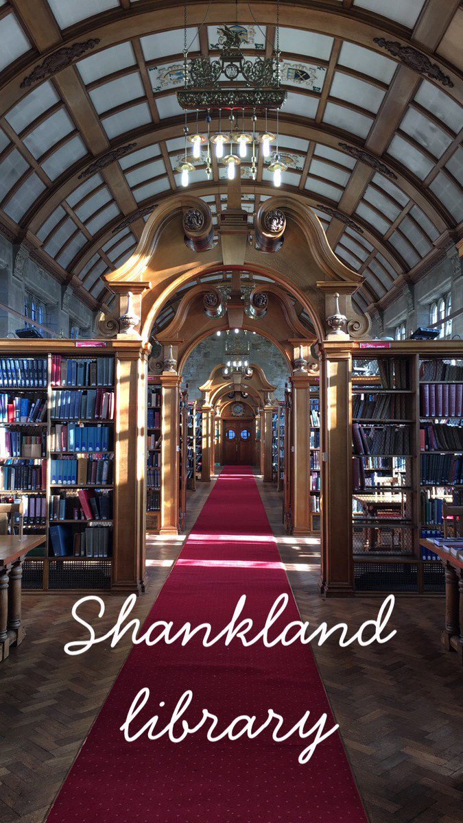 This is exactly how you'd imagine a university library to look like @BangorUniLib #shankland reading room #bangoruni looking glorious in the morning sunshine thanks @_Ferniture_ #Digitalambassador for the photo #UCASVisitDay #bangor2018