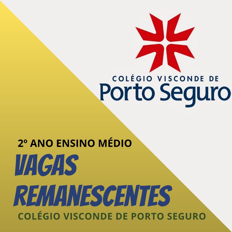 Oportunidade 🏃‍♂️👨‍🎓👩‍🎓

Escola da Comunidade do Colégio Visconde de Porto Seguro oferece vagas remanescentes do 2º ano do ensino médio

Saiba mais wp.me/p1VqeT-1UV