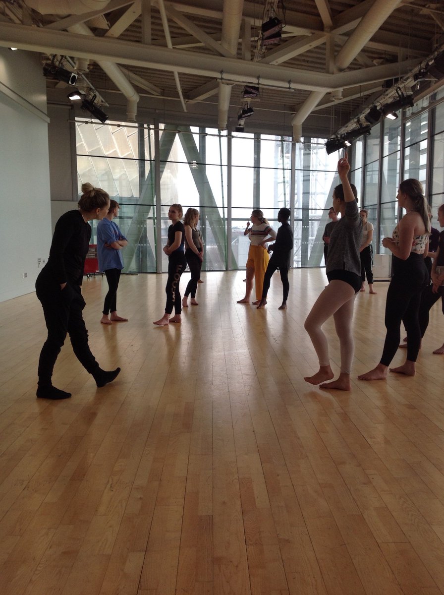 Today The Lowry CAT welcomes <a href="/MorgannTemple/">Morgann Runacre-Temp</a> as one of our visiting choreographers as we start our intensive rehearsals for the end of year show 🙌