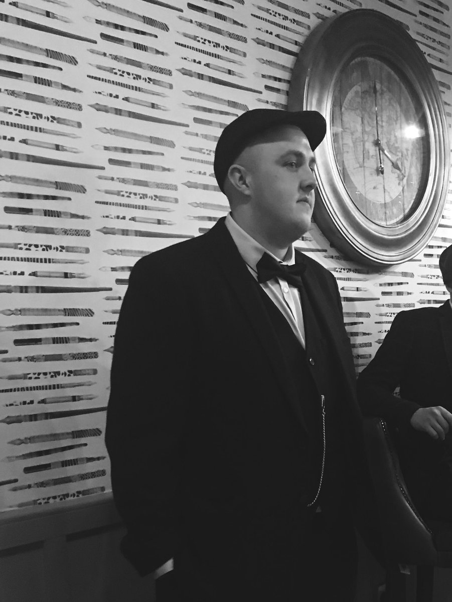 Meet Scott our head Chef 👨‍🍳 Very handy with knives if you know what I mean... 

Tickets are selling fast for our Peaky Blinders Event on the 31st of March! 🥃 

Get your tickets here ➡️ eventbrite.co.uk/e/peaky-blinde… #PeakyBlinders #Rochdale #1920s