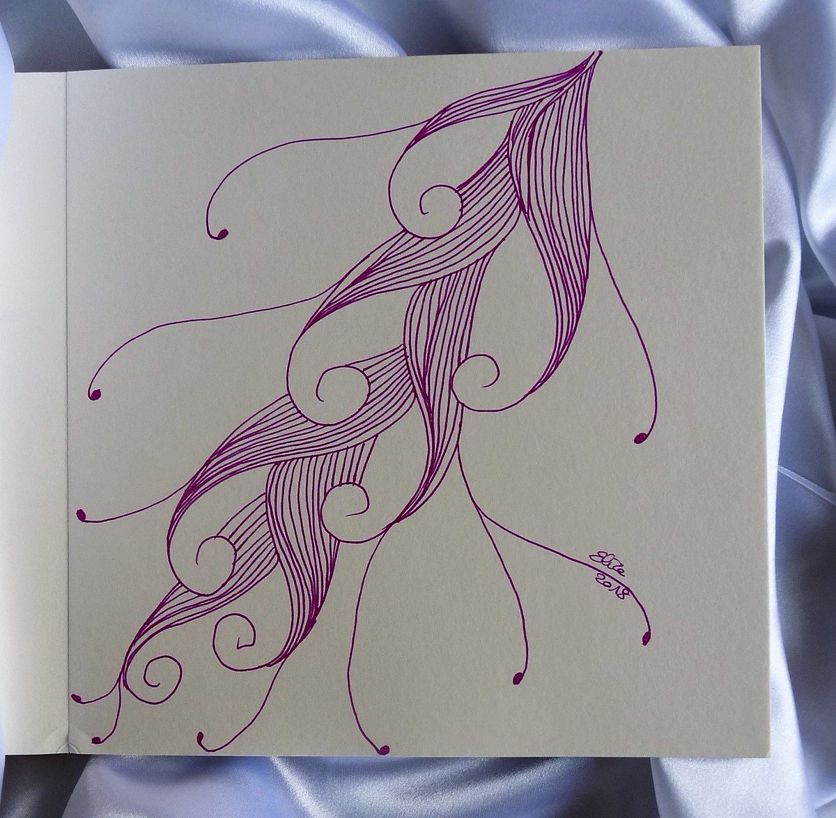 Elize_art's tweet photo. #zentangle en passant. Après un petit moment de silence, me revoilà, avec quelques dessins au feutre fin https://t.co/IIXzbGEKv6