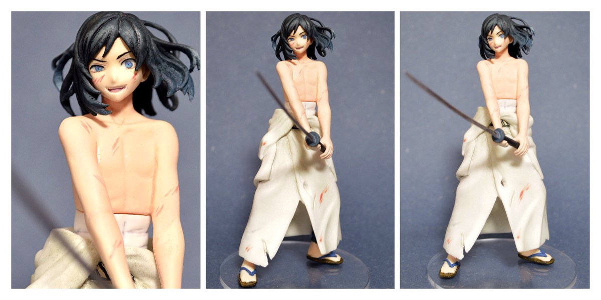 フィギュア写真】1／12スケール 大和守安定 極 ver 彩色サンプルができ