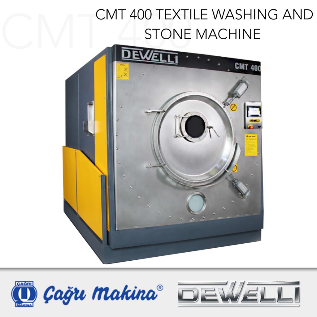 CagriMakina's tweet photo. Textile washing and stone washing machines are being manifactured using state-of the art-technology, perfect in the technical and aeshetic senses. | https://t.co/yiPe6saFnt
#cagrimakina #dewelli #textile #textilemachinery #washingmachine #stonemachine #denim #denimtrends https://t.co/Zlch1iuffW