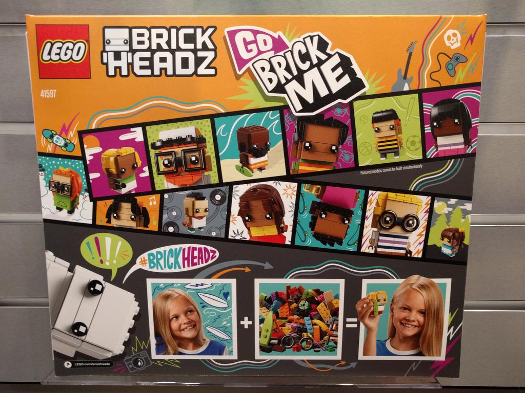 LEGO BrickHeadz Go Brick Me (41597) Revealed - The Brick Fan