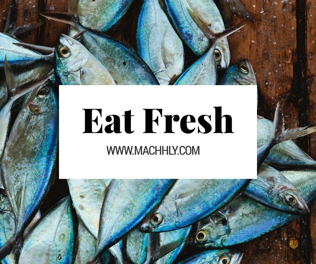 Machhly's tweet photo. "Eat fresh and stay healthy" we serve you the best quality seafood at your doorstep.#eatfresh #seafood #stayhealthy #onlineshopping #seafoodatyourdoor #varietyoffish #freshfromocean #goodseafood #tastyfood #happyeating #yummyfood #fishforlife @Machhly https://t.co/rFbPSKKmfX