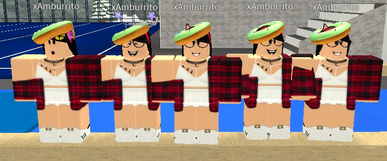xKrixstina's tweet photo. Alert! Alert! Theres and Amber gang at the 10am time slot! @RobloxGymnastic https://t.co/6xhZHrZeNS