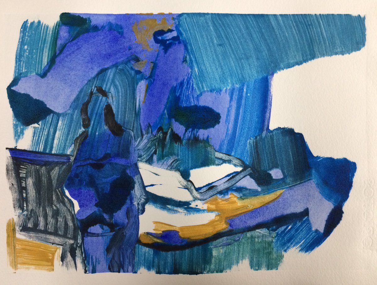mayeverettart's tweet photo. #monotype #contemporaryart #original #print #printmaking #brushmarks #frenchultramarine #wintercoat https://t.co/lCa1g11pjm