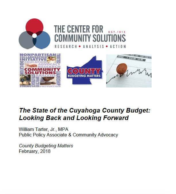 CommunitySolsED's tweet image. .@CommunitySols @WillTarter breaks down Cuyahoga County's most recently adopted 2 year budget - with a focus on health &amp;amp; human services - and spells out future challenges communitysolutions.com/?p=6528