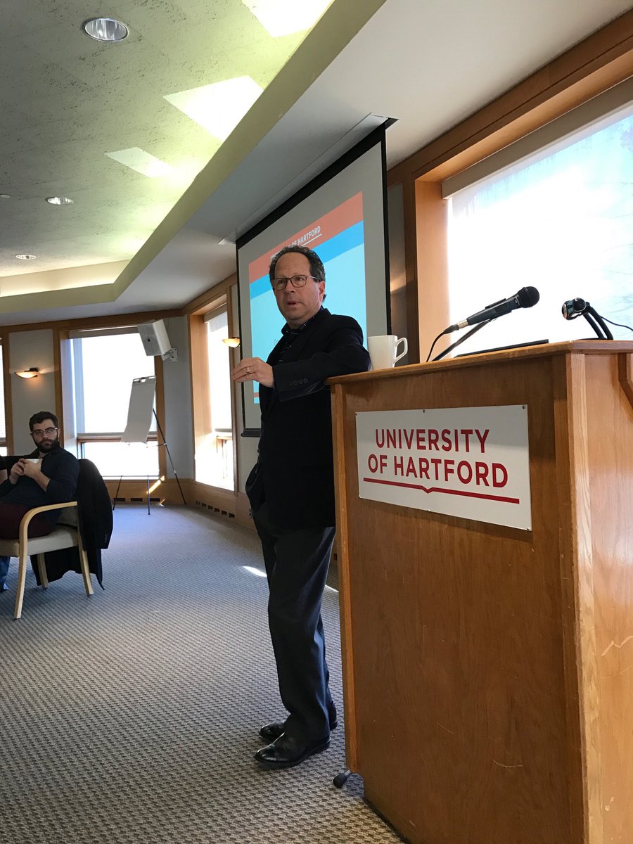 bligh's tweet photo. .@UHartfordAlumni board meeting with our special guest President Woodward. Getting jazzed up above UHart future and our important role. #uhartabd #uhart4life https://t.co/Yl4UA6AfZ3