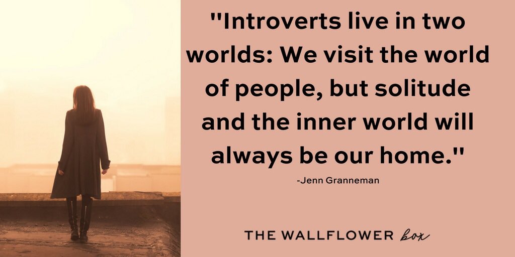 The Wallflower Box on Twitter: "The inner world will always be our home